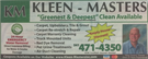 Kleen Masters