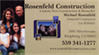 Rosenfeld Construction Rosenfeld Construction