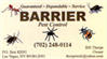 Barrier Pest Control